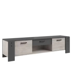 Meuble TV Vienna 180cm Industriel - Gris -Magasin De Meubles TRAVIS 0197 BAT2 C 20200801002100 cae3