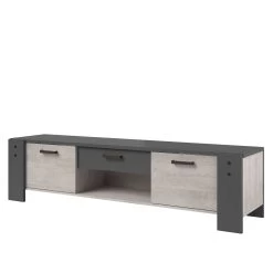 Meuble TV Vienna 180cm Industriel - Gris -Magasin De Meubles TRAVIS 0197 BAT2 D 20200801002055 67b2