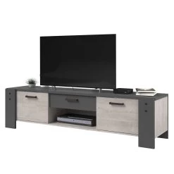 Meuble TV Vienna 180cm Industriel - Gris -Magasin De Meubles TRAVIS 0197 BAT2 STYLE D 20200801002058 9548