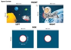 Tente De Lit Astronaute