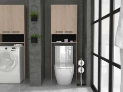 Entourage Multifonction WC Ou Machine à Laver Dotan - Chêne -Magasin De Meubles brooklyn ambi5 b90f