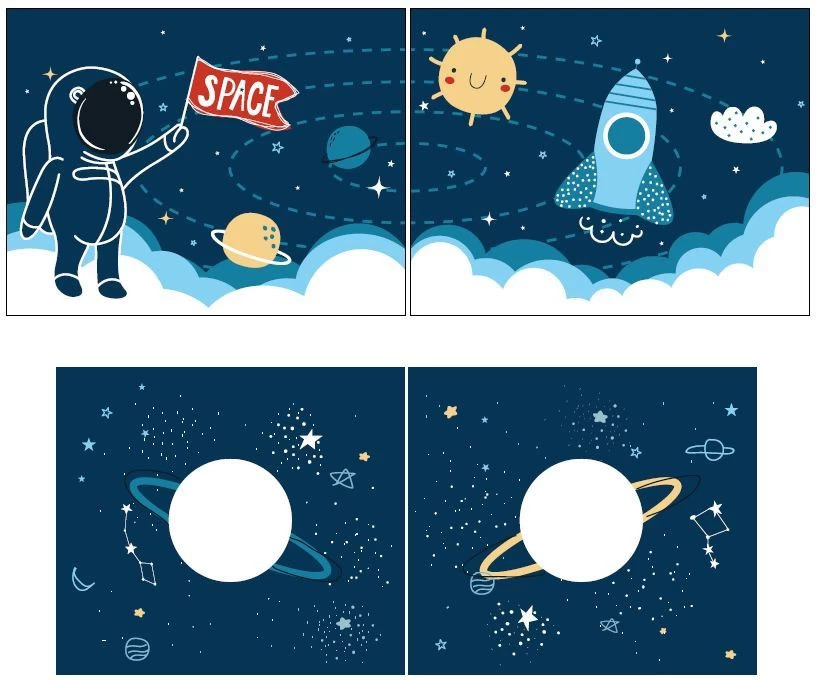 Lit Mi-hauteur Charlotte Avec Tente De Lit Space Shuttle - Blanc 3 Lit Mi-hauteur Charlotte Avec Tente De Lit Space Shuttle - Blanc – Image 3