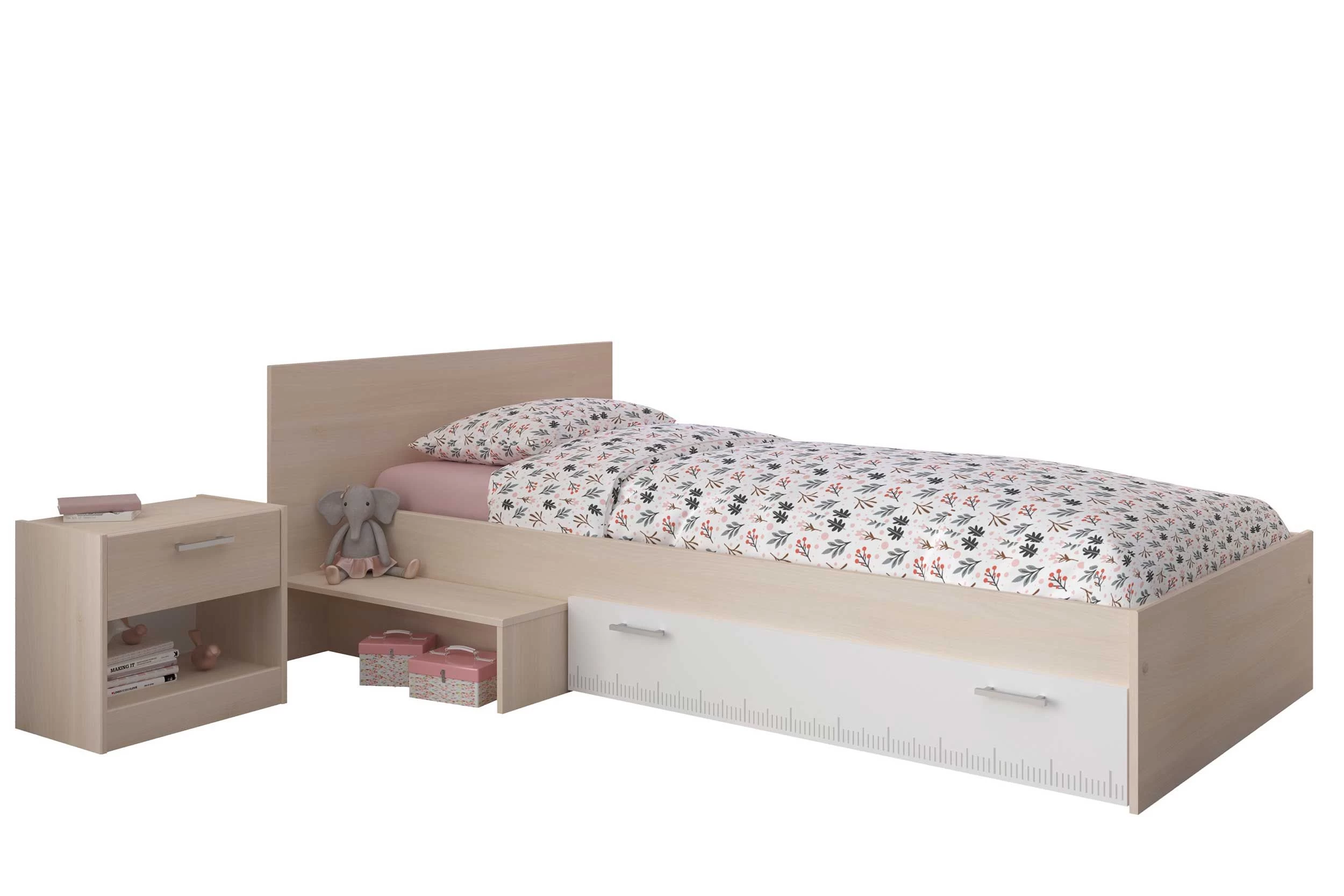 Table De Chevet Carlos 1 Tiroir 2 Table De Chevet Carlos 1 Tiroir – Image 2