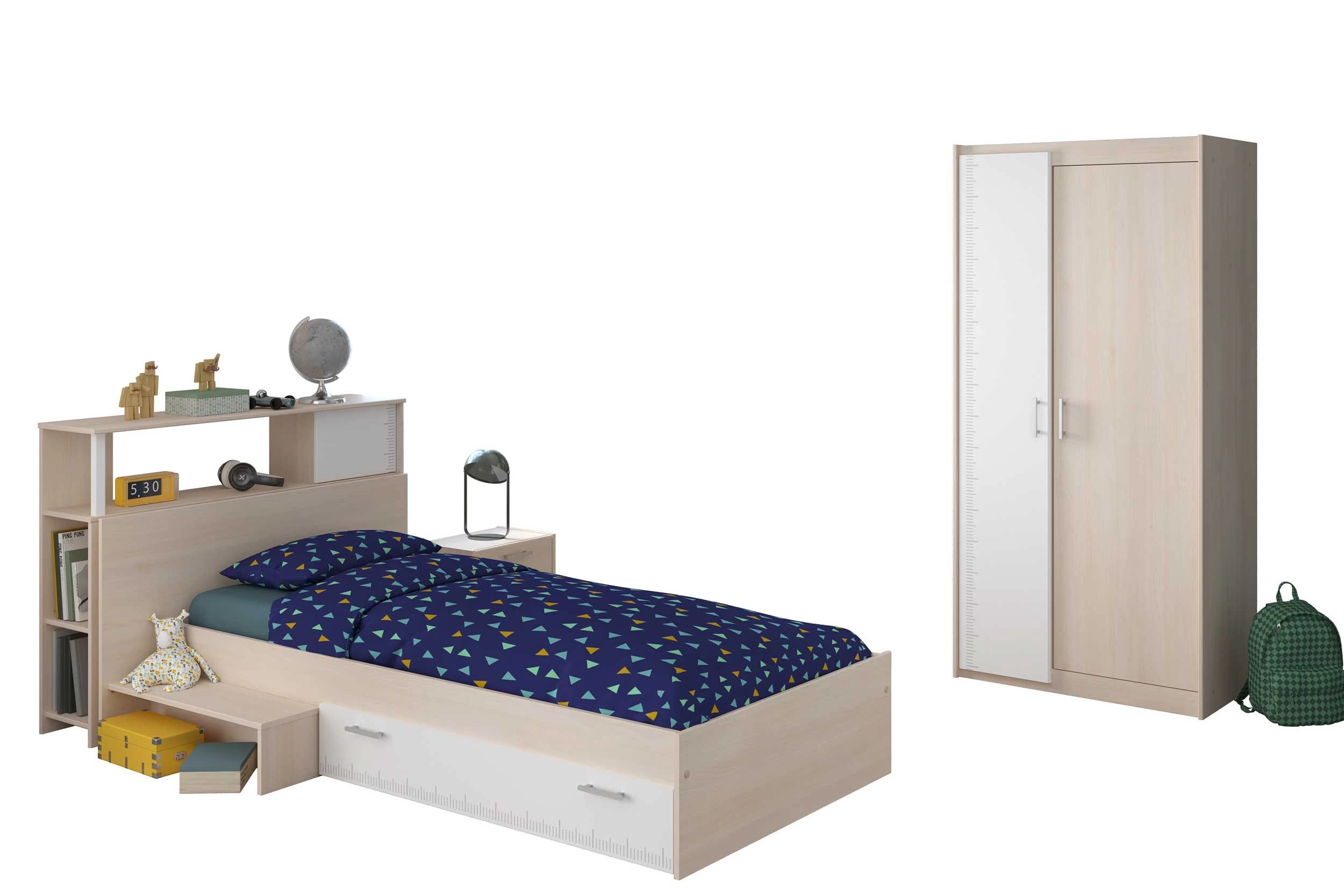 Armoire Carlos 2 Portes 6 Armoire Carlos 2 Portes – Image 6