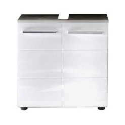 Meuble-lavabo Moderne Et Facile D'entretien Avec Beaucoup D'espace De Rangement