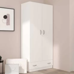 Armoire De Rangement Odell - Blanc